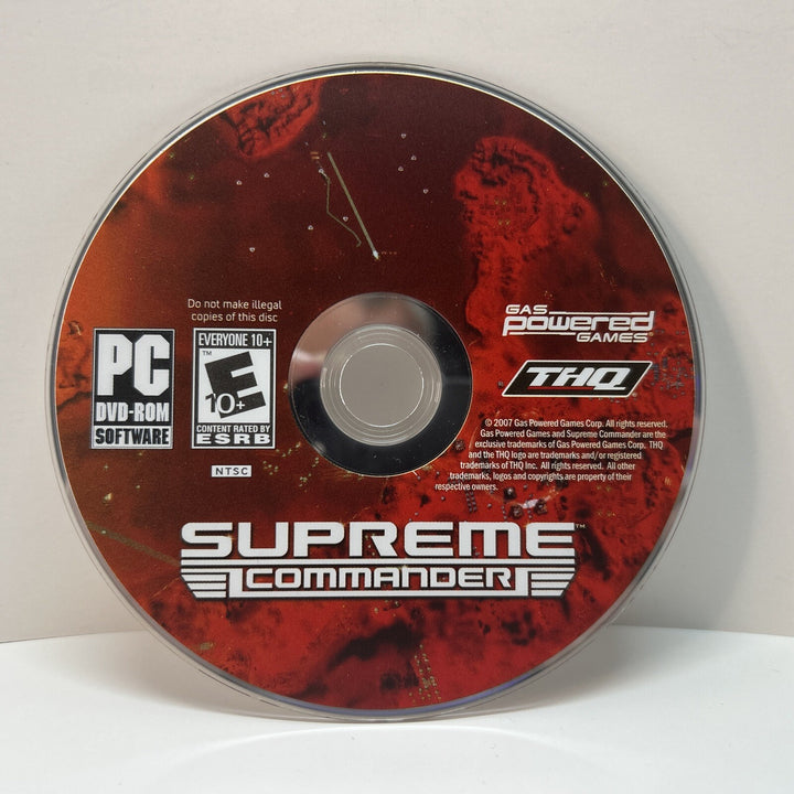 Supreme Commander (PC, 2007) - Disc Only