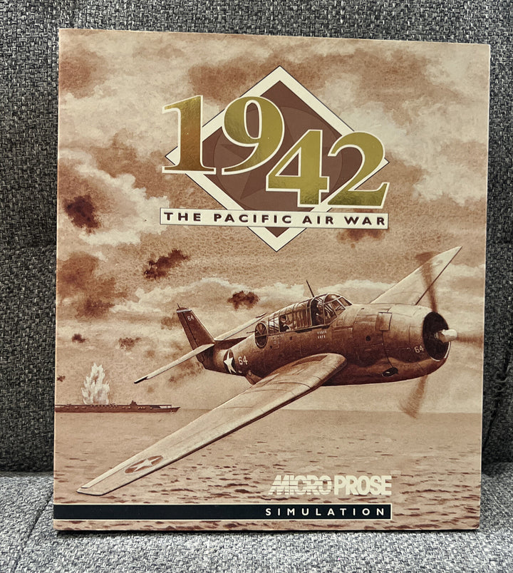 1942 THE PACIFIC AIR WAR (1994) MicroProse - IBM PC CD-ROM - French - Français