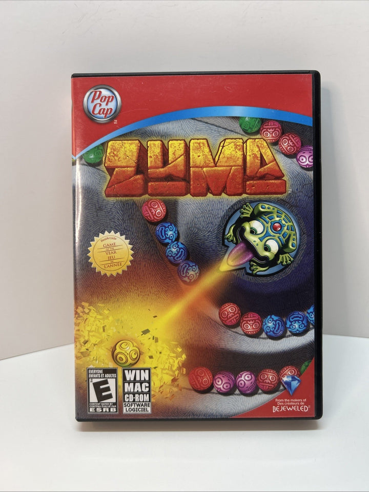 Zuma PC CD-ROM Game – Pop cap