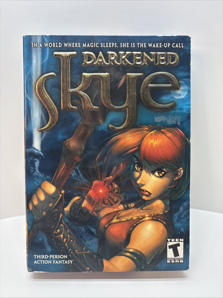 Darkened Skye (PC, USA) Fantasy Adventure Big Box  2 Discs Manual Map Case RPG