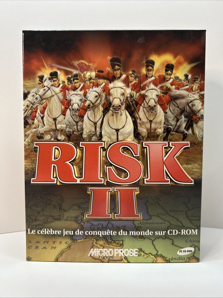 Risk II 2 Global Domination (2000) PC Big Box - CIB Version Française French