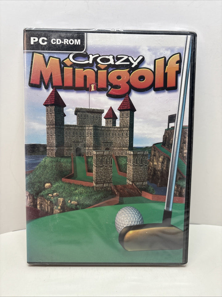 Crazy Minigolf (PC, 2001) European Multilingual French - Sealed - Sous Blister