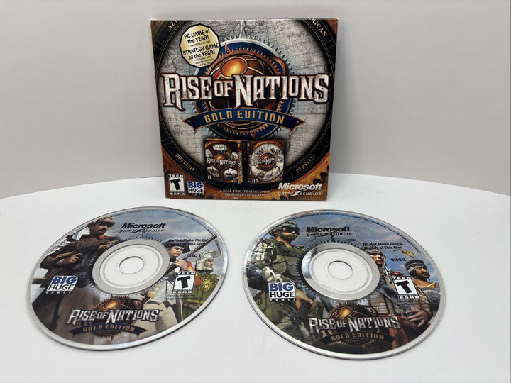 Rise of Nations Gold Edition (2004) PC CD-ROM - Microsoft Game Studios