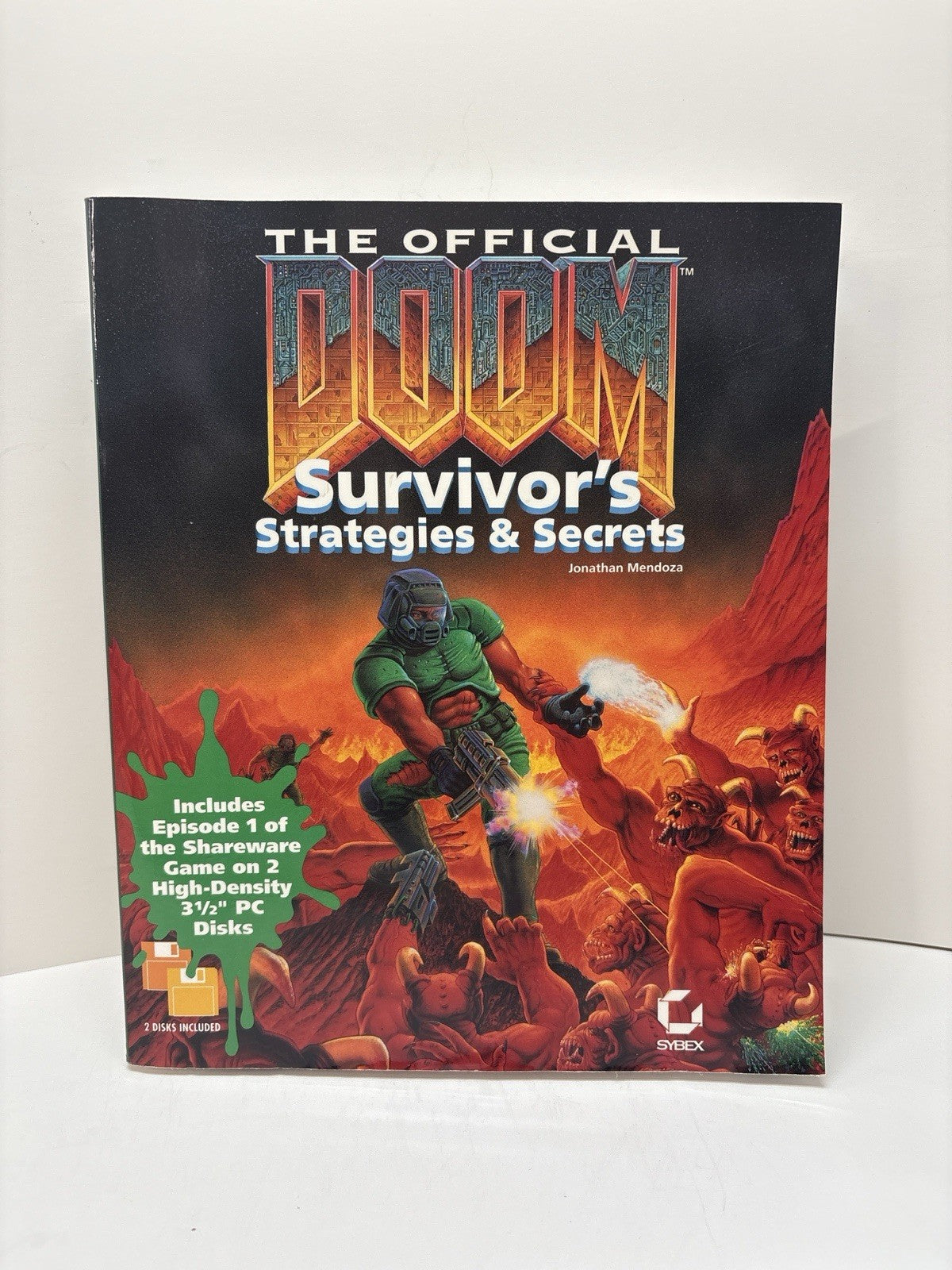 The Official DOOM Survivor’s Strategies & Secrets (1994) + 3.5” Disks (sealed)