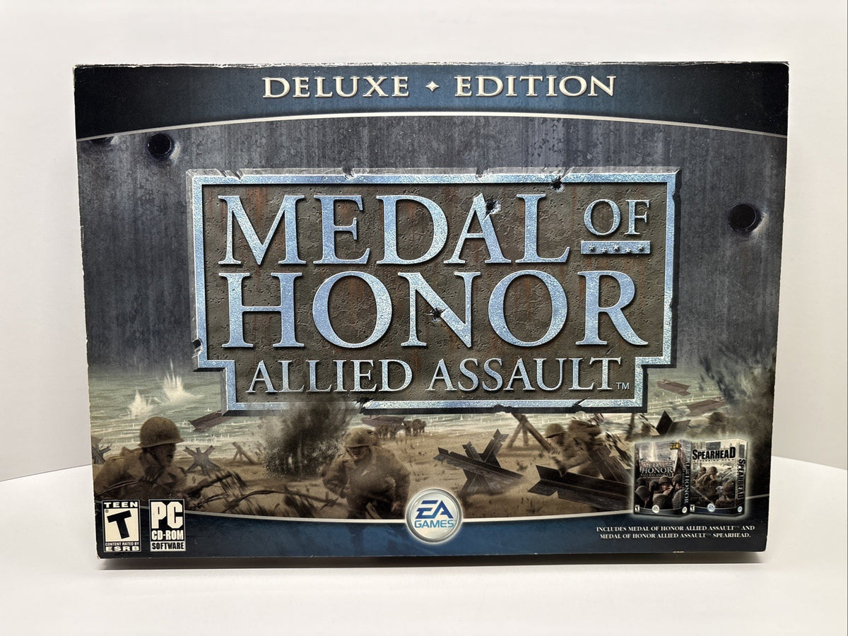 Medal of Honor: Allied Assault Deluxe Edition PC Big Box CIB