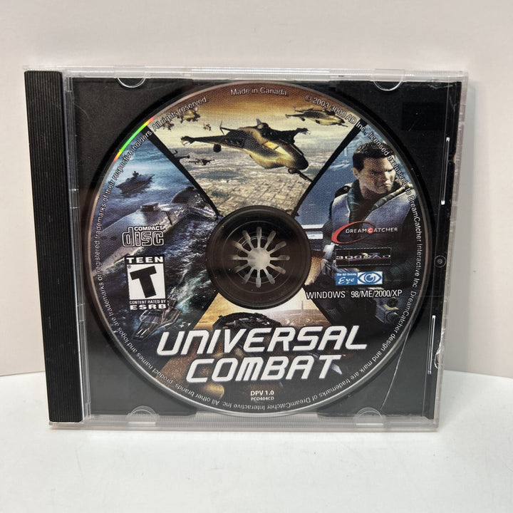 Universal Combat PC CD-ROM 2003 Computer Game Disc In Jewel Case