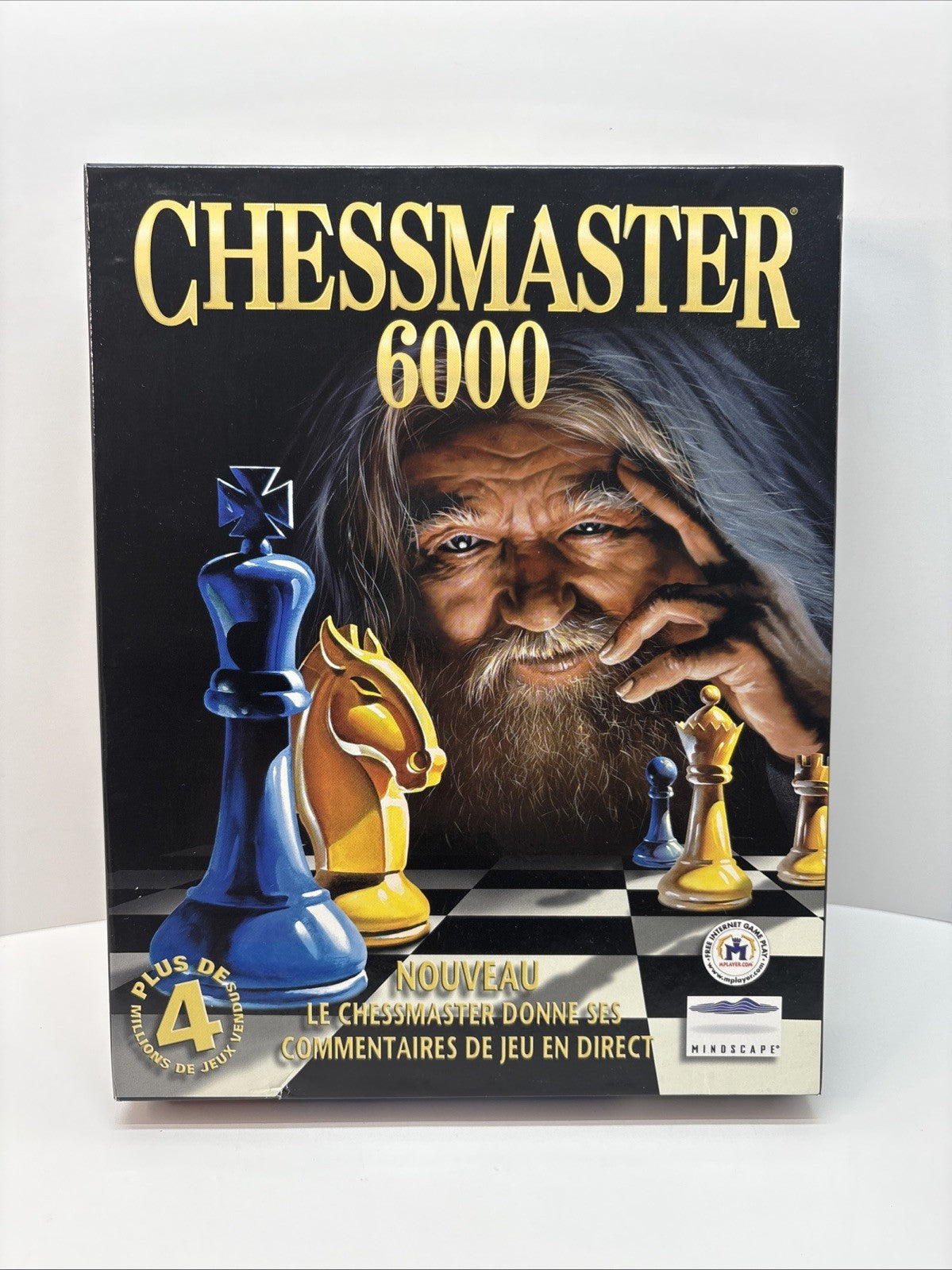 Chessmaster 6000 (1998) PC CD-ROM Big Box - French Français