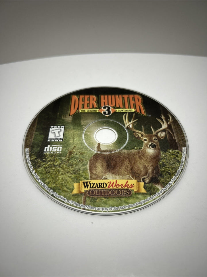 DEER HUNTER 3: The Legend Continues  (PC, 2000)  Disc only