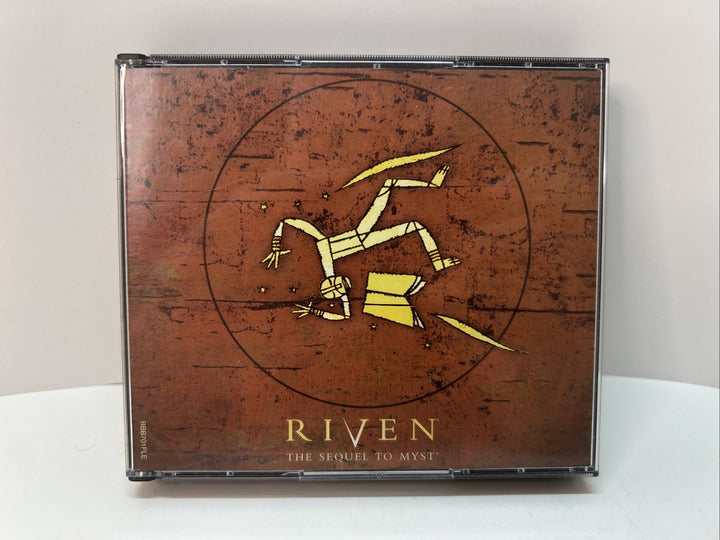 RIVEN (The Sequel To Myst) - PC Game, 1997 - Discs In Jewel Case
