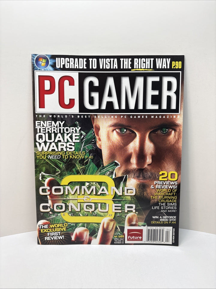 PC Gamer Magazine Issue 160 April 2007 US Canada No Disc