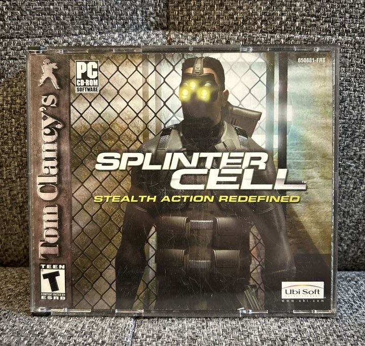 Tom Clancy's Splinter Cell  PC CD-ROM Software Tested