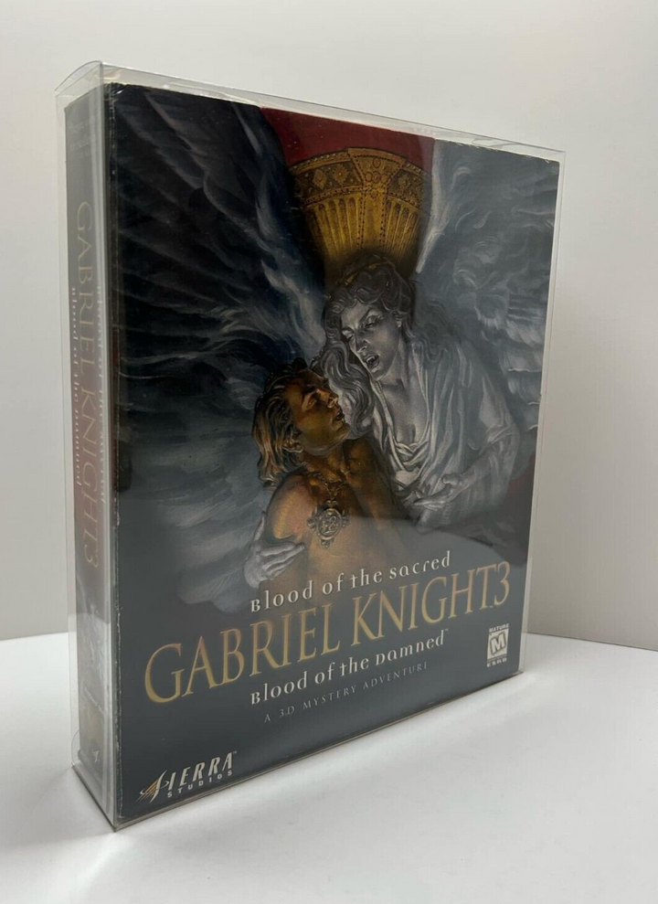 PET Big Box PC Game Protector - 10.5"x9"x2" (one size)  -=Pack Of 5 Units=-