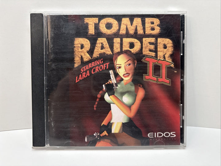 Tomb Raider II 2: Starring Lara Croft - PC CD-ROM Disc In Jewel Case