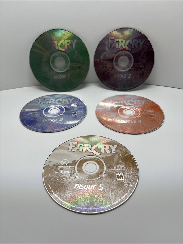 Far Cry Farcry (2004) 5-Disc PC CD - Ubisoft Crytek Loose