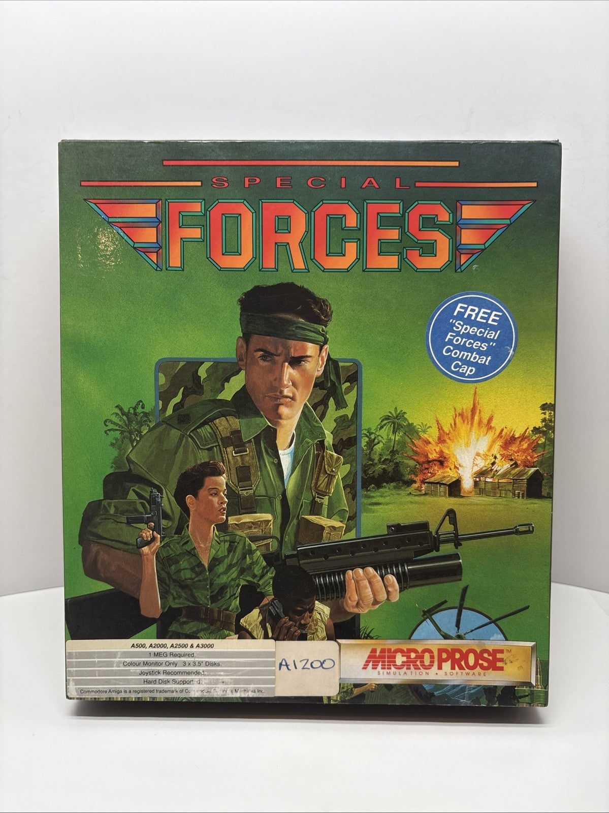 Special Forces (1992)  - Commodore Amiga - Big Box - Microprose