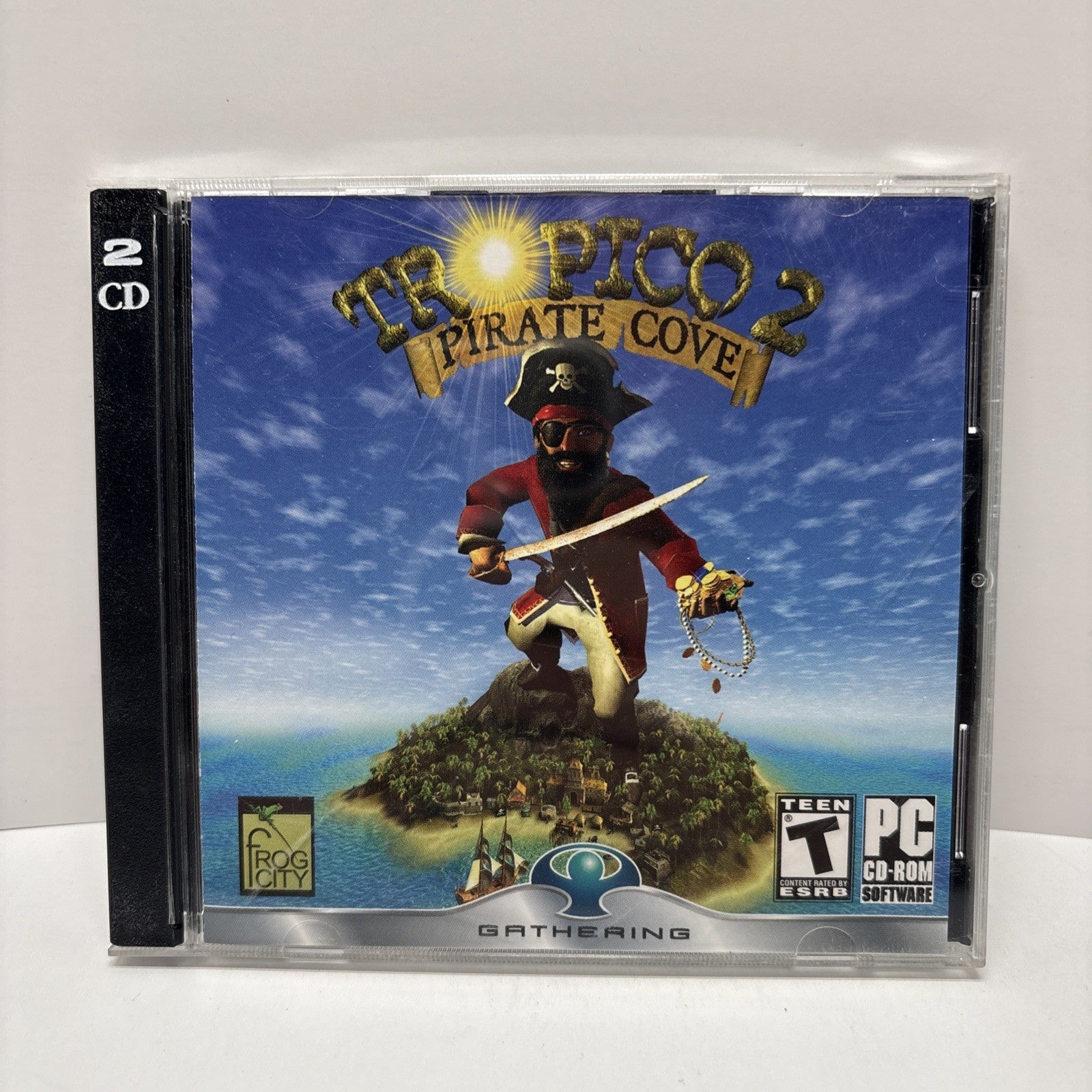 Tropico 2: Pirate Cove (PC, 2003) Jewel Case Version