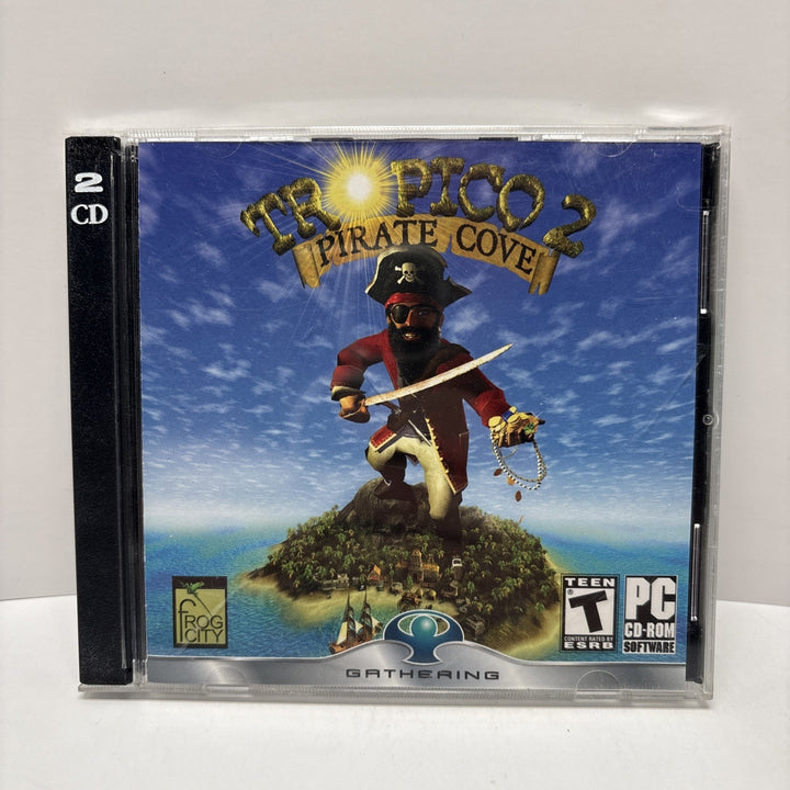 Tropico 2: Pirate Cove (PC, 2003) Jewel Case Version