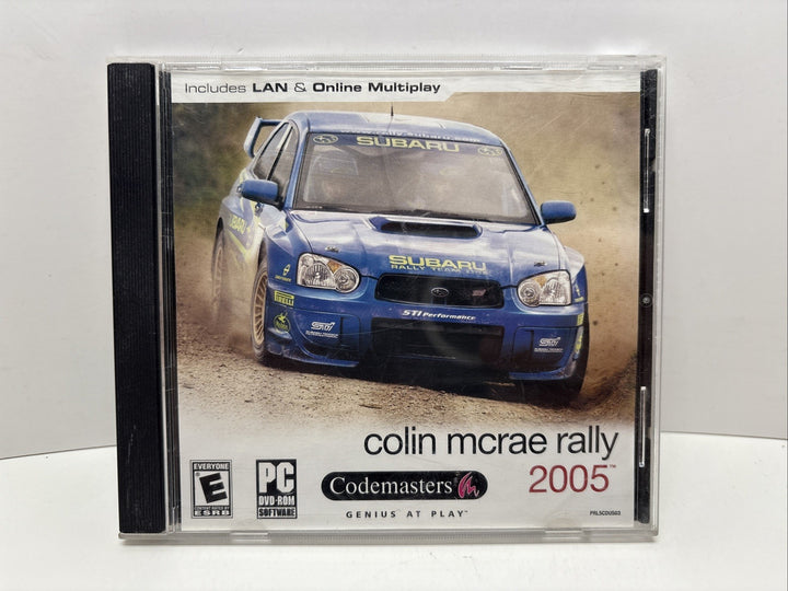 Colin McRae Rally 2005 – PC – Disc In Jewel Case