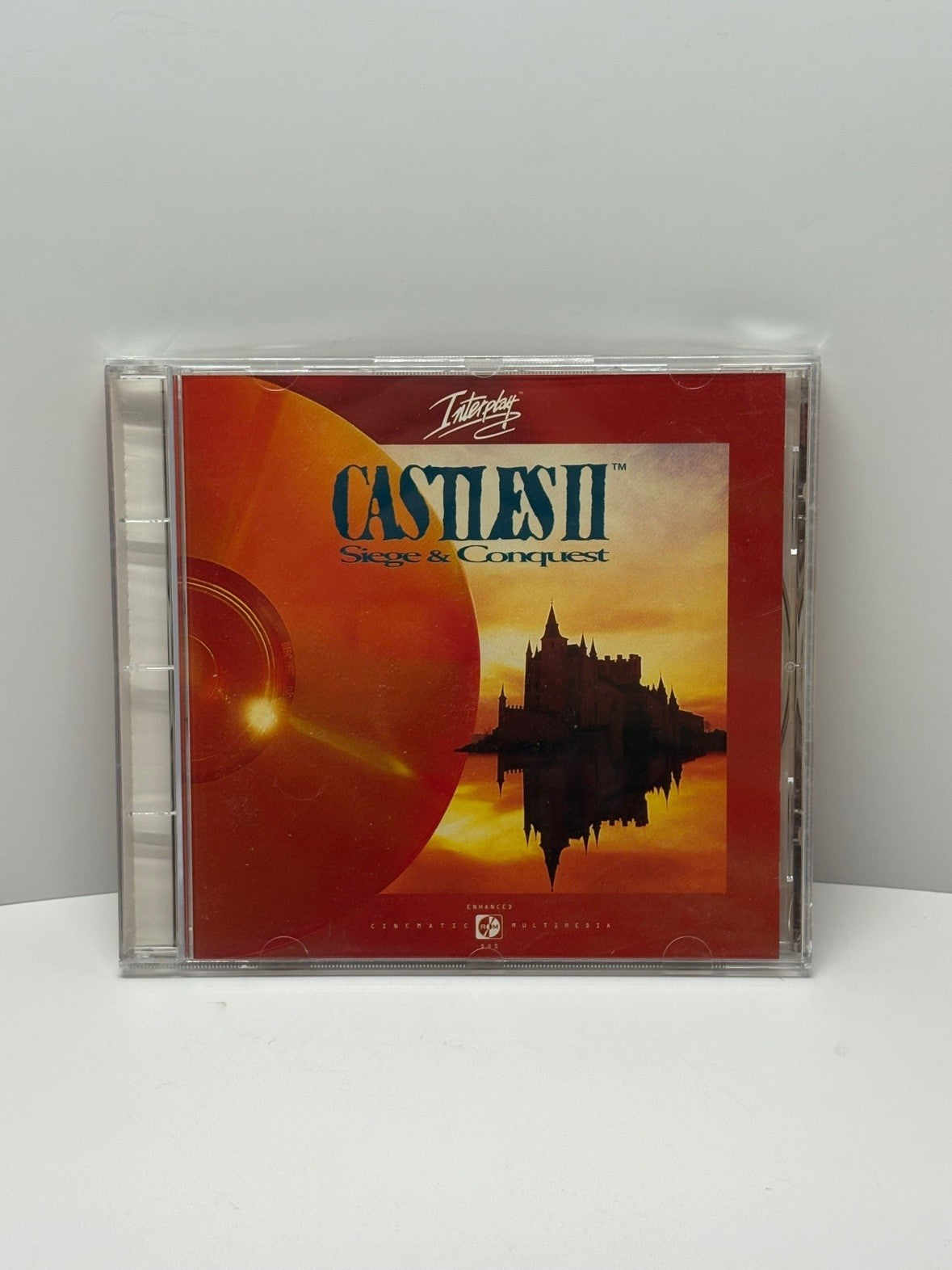 Castles II Siege and Conquest PC CD-ROM Jewel Case Interplay 1992 Strategy