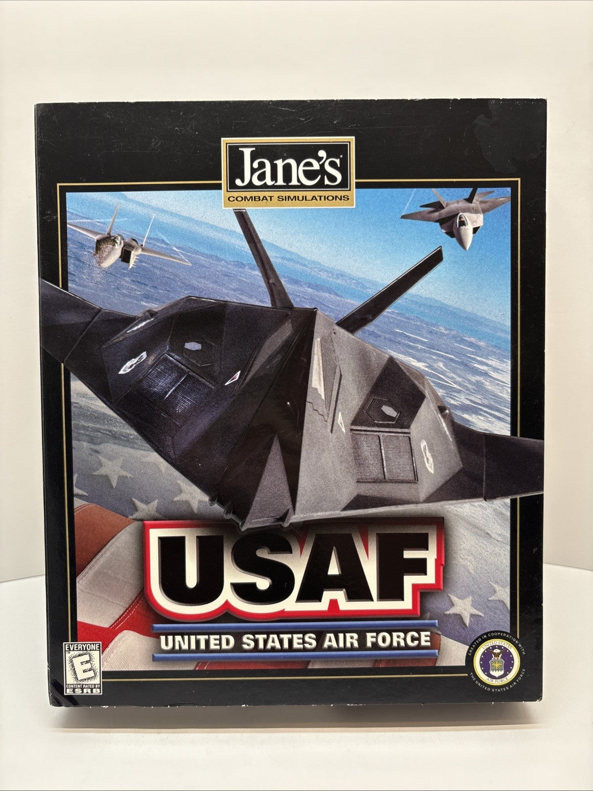 Jane’s USAF United States Air Force (1999) Big Box Combat Simulator  PC CD-ROM