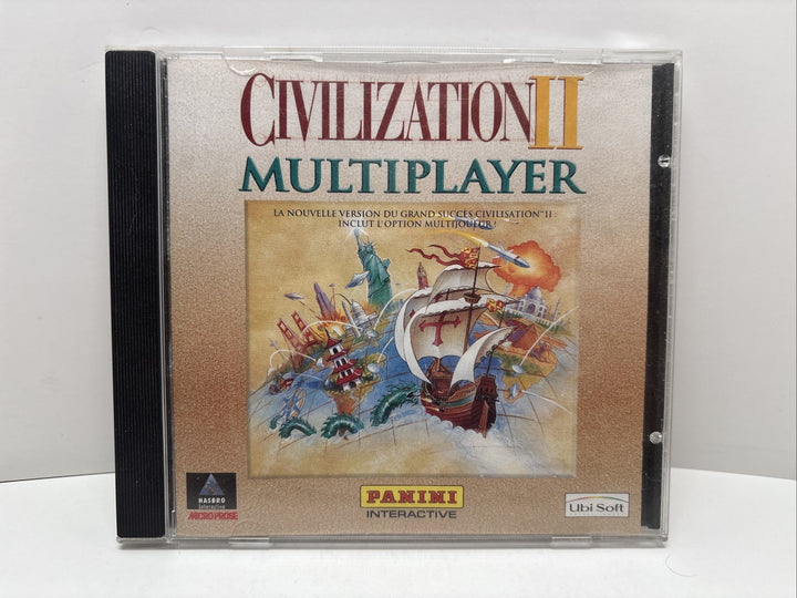 Civilization II (2) (2000) Multiplayer PC CD-ROM- Ubisoft PANINI - See Pictures