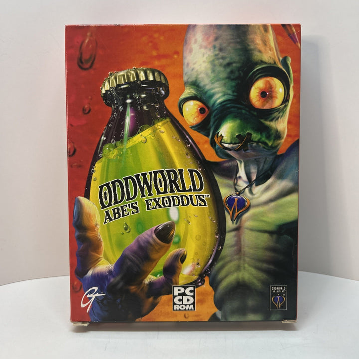 Oddworld Abe's Exoddus PC Big Box - French Francais - 2 CDs & Manual