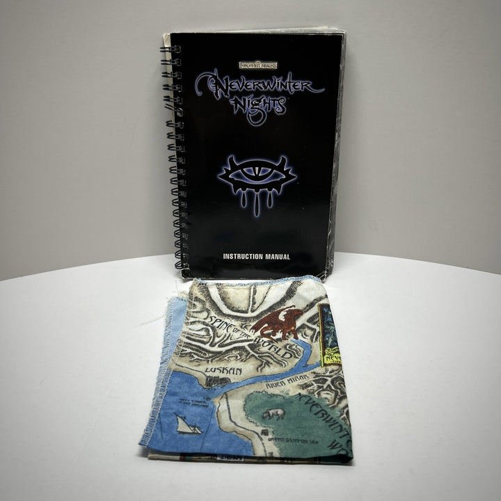Neverwinter Nights PC (2002)  - Manual and Cloth Map Only