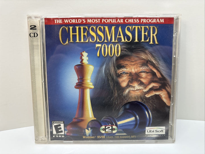 Chessmaster 7000 (Disc In Jewel Case) - PC Video Game 2 CD