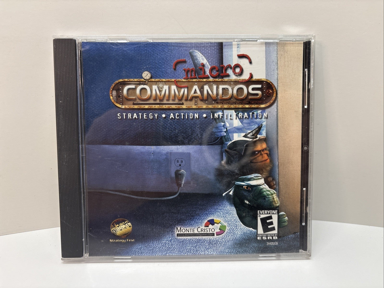 Micro Commandos PC CDROM Monte Cristo Strategy First 2002 game Infogames