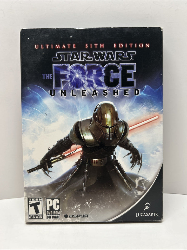 Star Wars: The Force Unleashed -- Ultimate Sith Edition (PC Lucas Arts, 2009)
