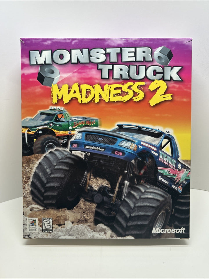 Monster Truck Madness 2 PC CD-ROM Microsoft WINDOWS Manual - BIG BOX