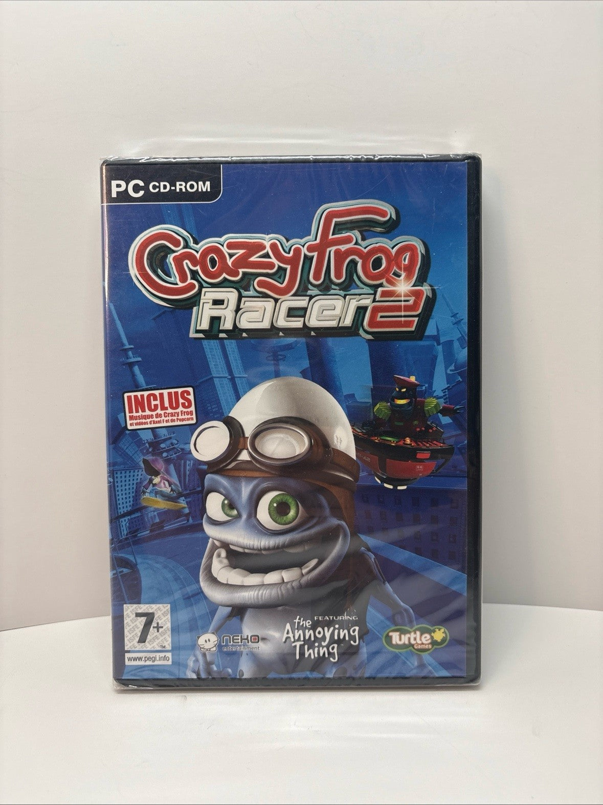 Crazy Frog Racer 2 PC CD-ROM Sealed FR Edition DVD Case Racing Game 2006