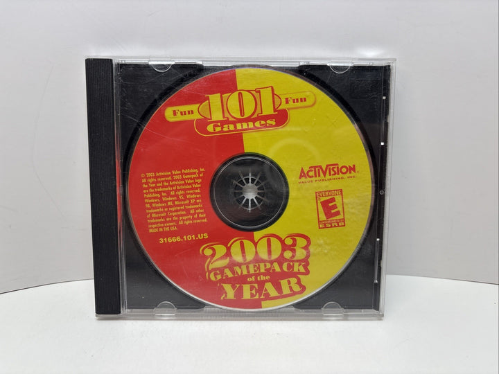 Fun 101 Games Fun - 2003 Gamepack Of The Year - Activision PC CD-ROM