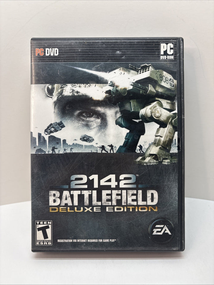 Battlefield 2142 -EA Games (PC Game DVD-ROM, 2008)  with Manual