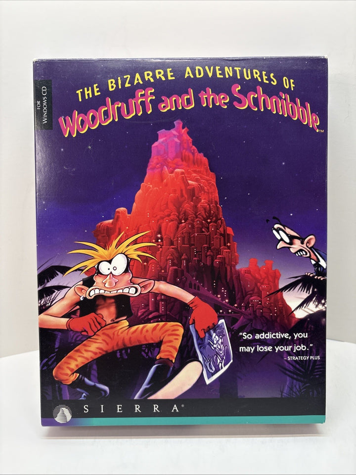 Woodruff and the Schnibble (1995) Sierra Big Box PC – CD-ROM Complete