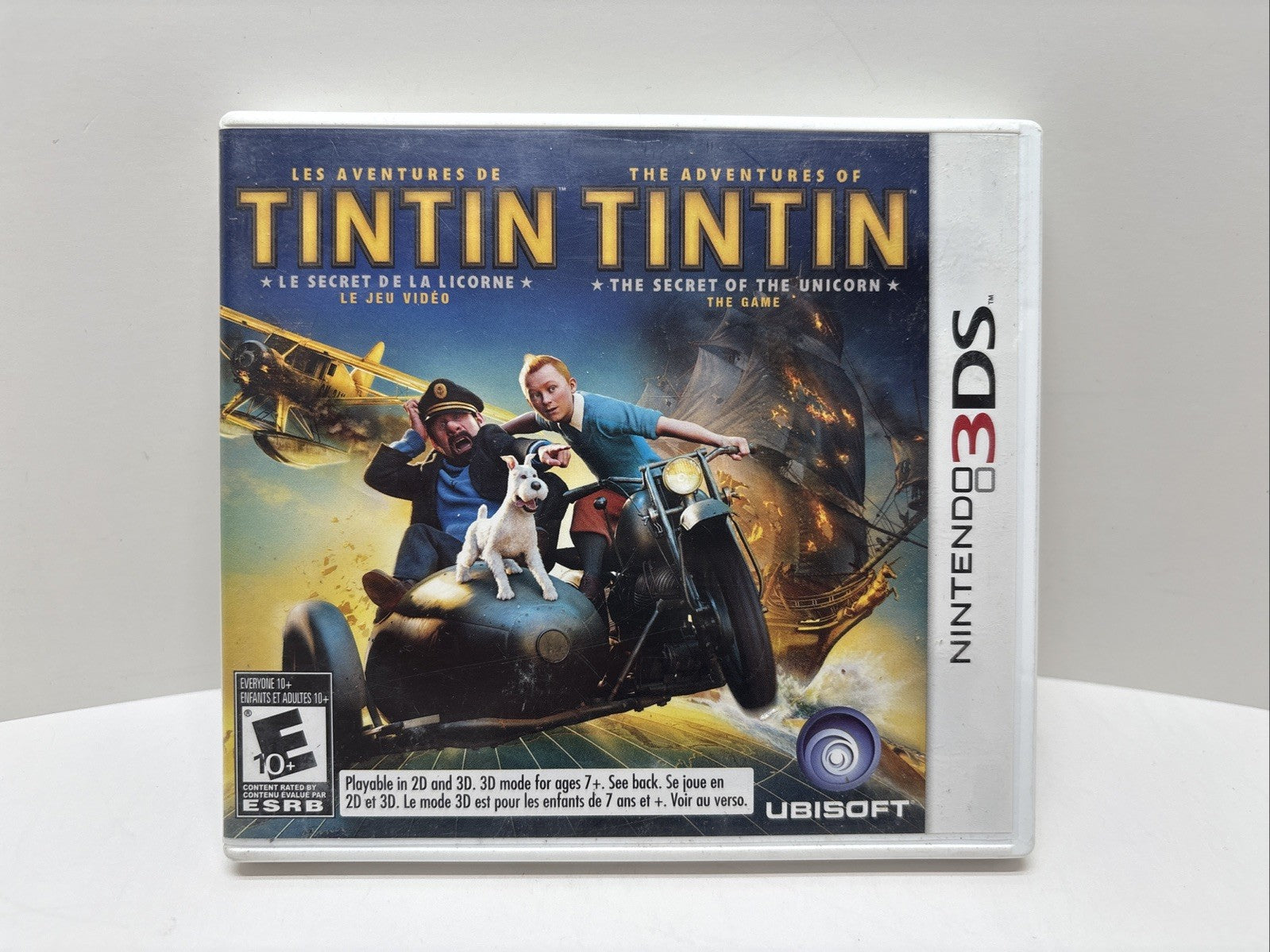 The Adventures of Tintin: The Secret of the Unicorn - Nintendo 3DS - Complete
