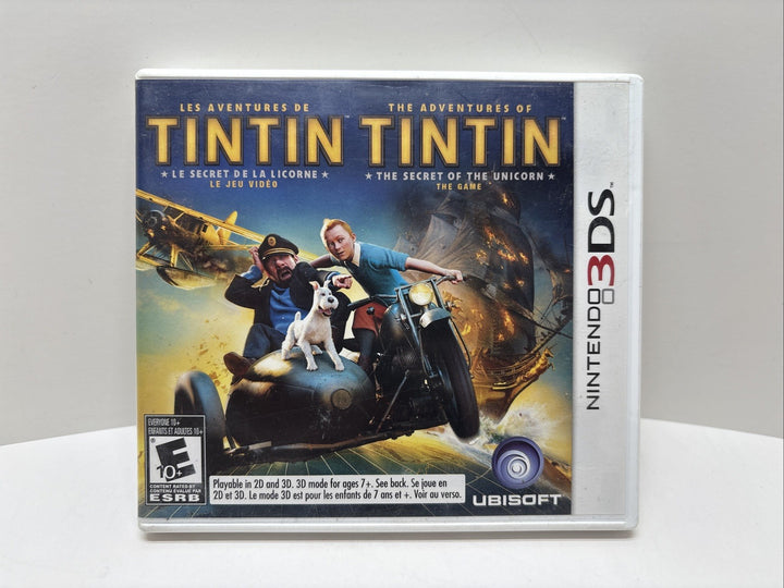 The Adventures of Tintin: The Secret of the Unicorn - Nintendo 3DS - Complete