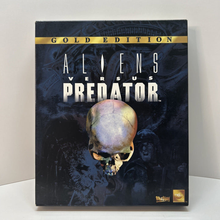 Aliens Versus Predator vs - Gold Edition (PC, 2000) Big Box Complete - FRENCH