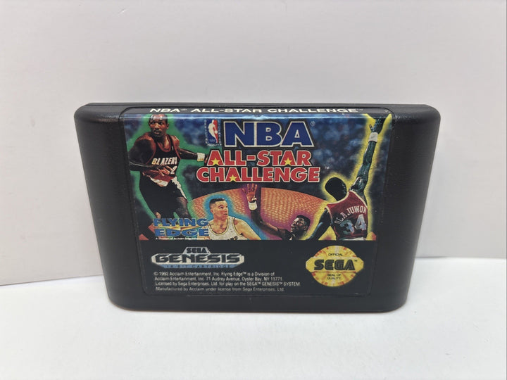 NBA All-Star Challenge (Sega Genesis, 1992) CART ONLY