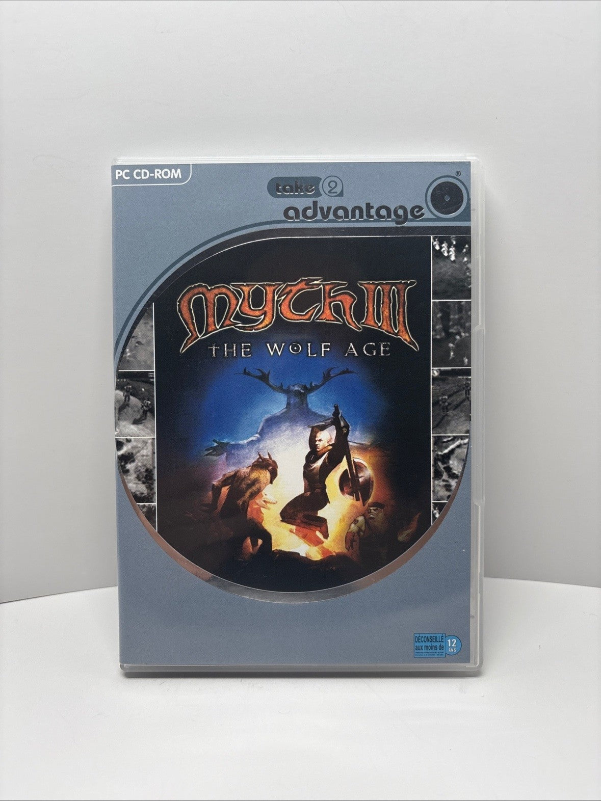 Myth III The Wolf Age PC CD-ROM FR Edition DVD Case Take 2 Advantage 2001