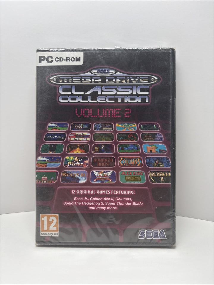 SEGA Mega Drive Classic Collection Volume 2 (PC) CD-ROM FACTORY SEALED