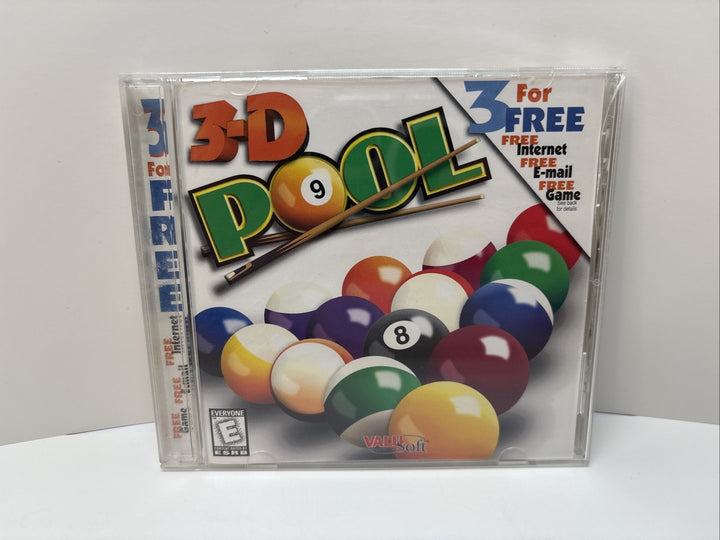 Valusoft 3D Pool PC CD ROM 2000