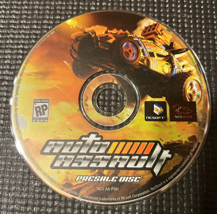 Auto Assault PRESALE DISC (PC, 2005) Disc Only