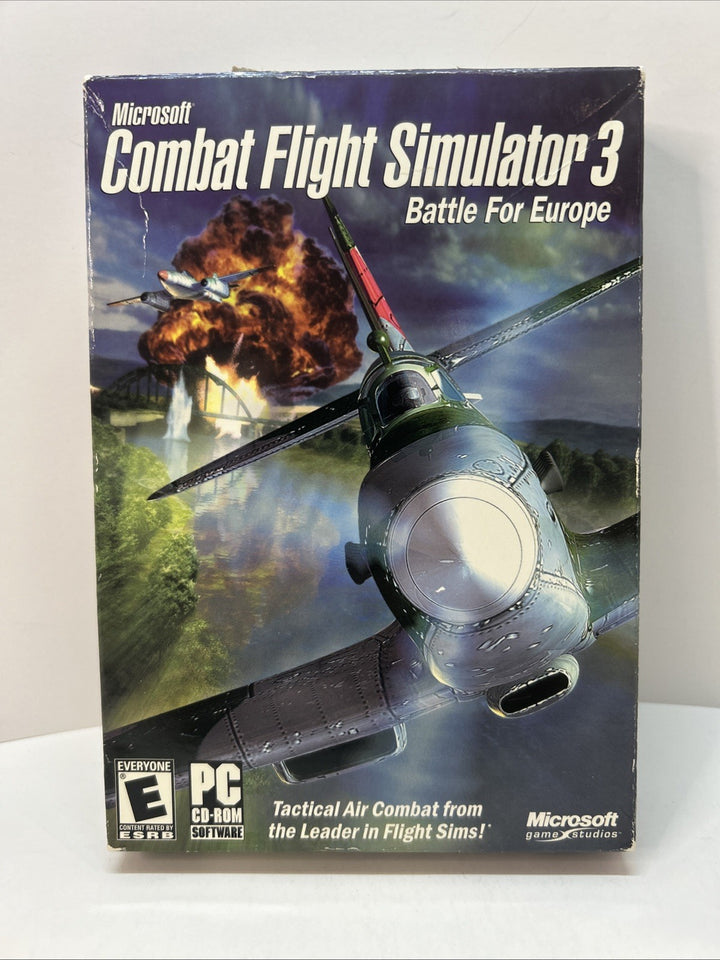 Microsoft Combat Flight Simulator 3: Battle For Europe - PC CD-ROM - Small Box