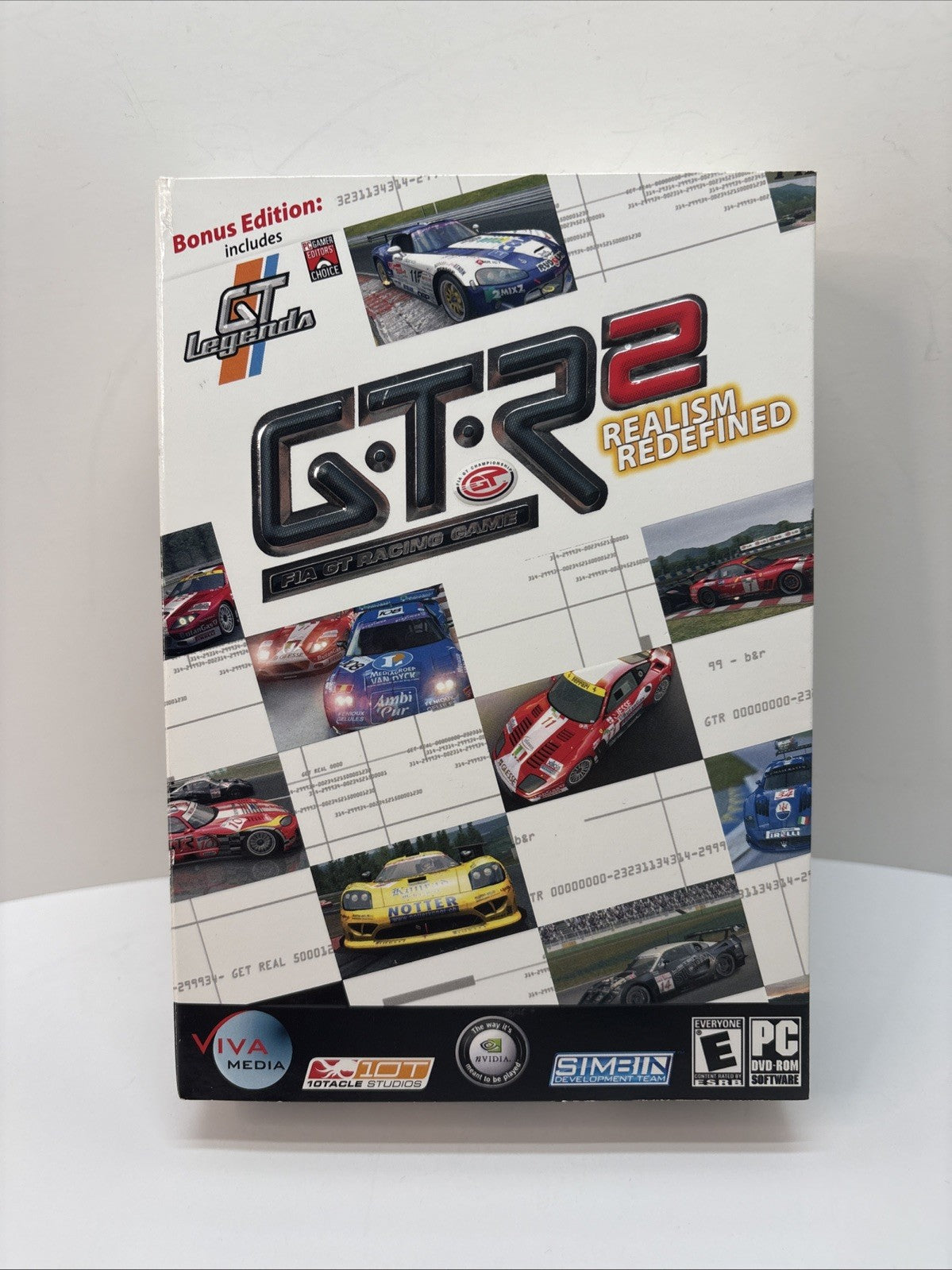 GTR 2: Realism Redefined FIA GT Racing Game (PC, 2006) - Box & Manual Only