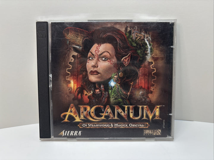 Arcanum: Of Steamworks & Magick Obscura (PC, 2001) Sierra