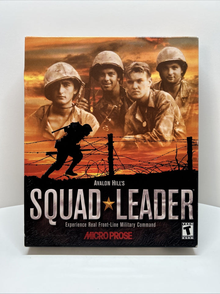 Avalon Hill's Squad Leader Original MicroProse PC Big Box Game Hasbro 2000