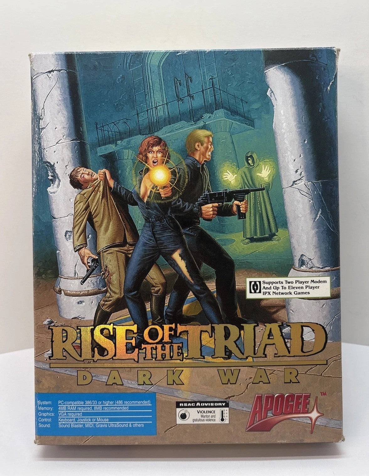 Rise Of The Triad Dark War PC CD-ROM - Big Box Complete w/ Mint Guide & Content