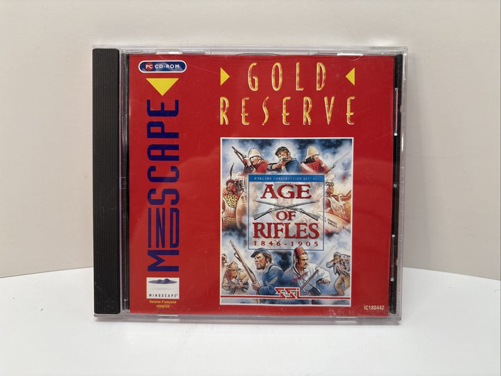 Age of rifles 1846-1905 - SSI - Gold reserve - PC CD-ROM - French Français
