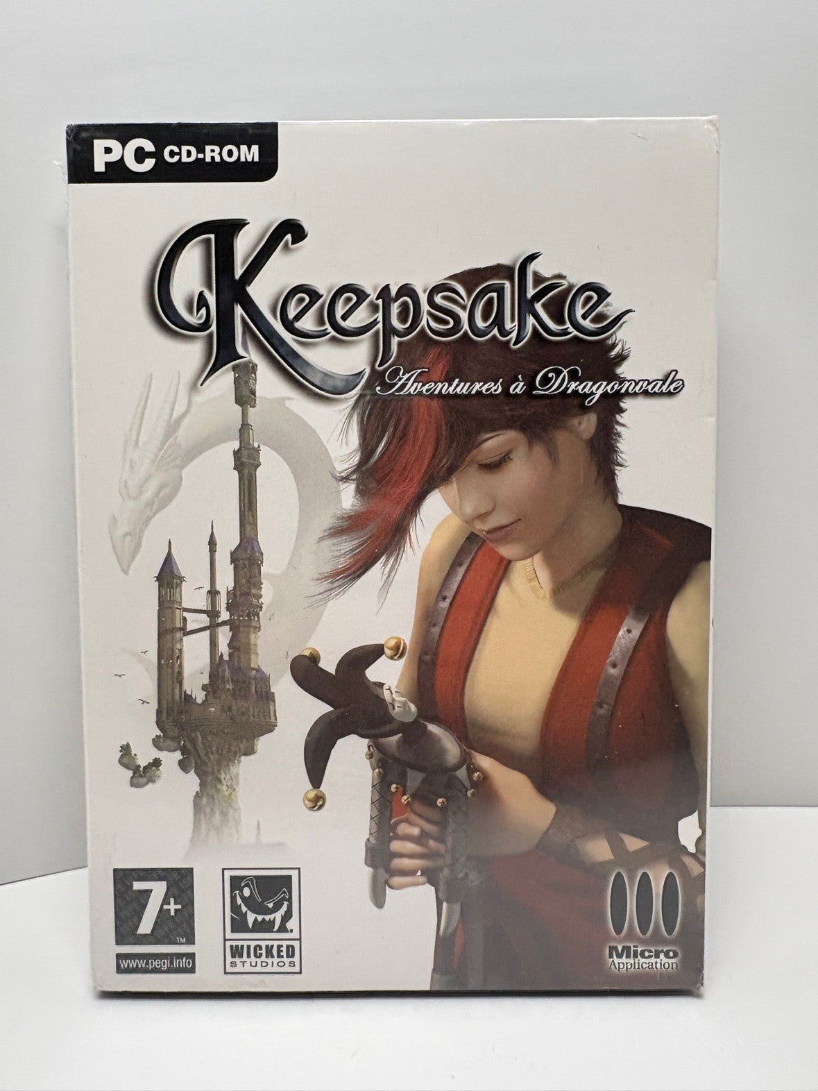 Keepsake Adventures in Dragonvale PC CD-ROM Sealed FR Edition DVD Case 2006